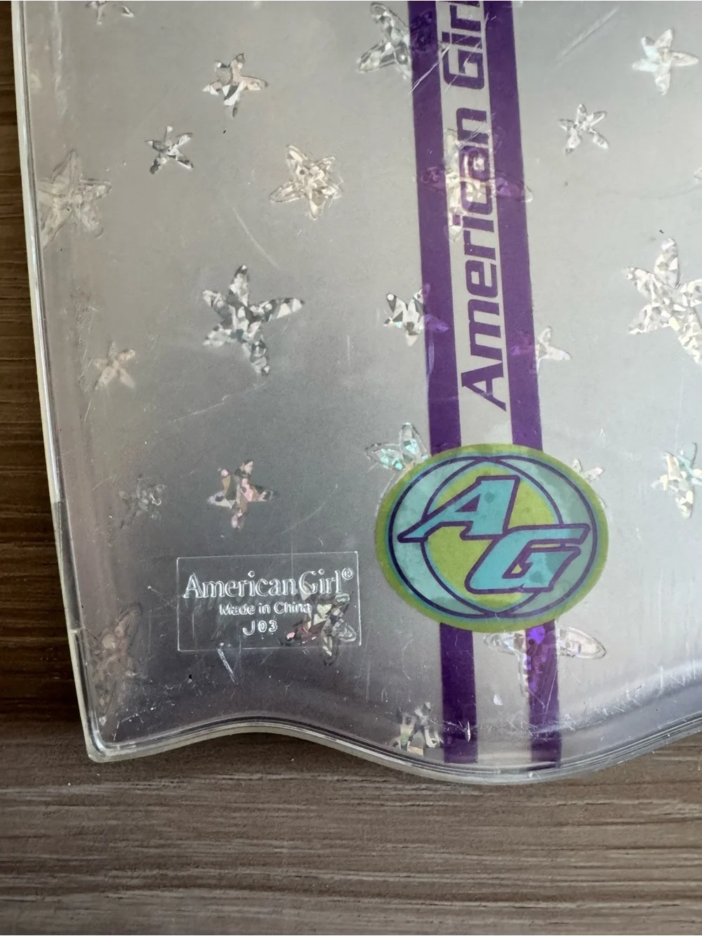 American Girl Kailey Purple Boogie Board 18”